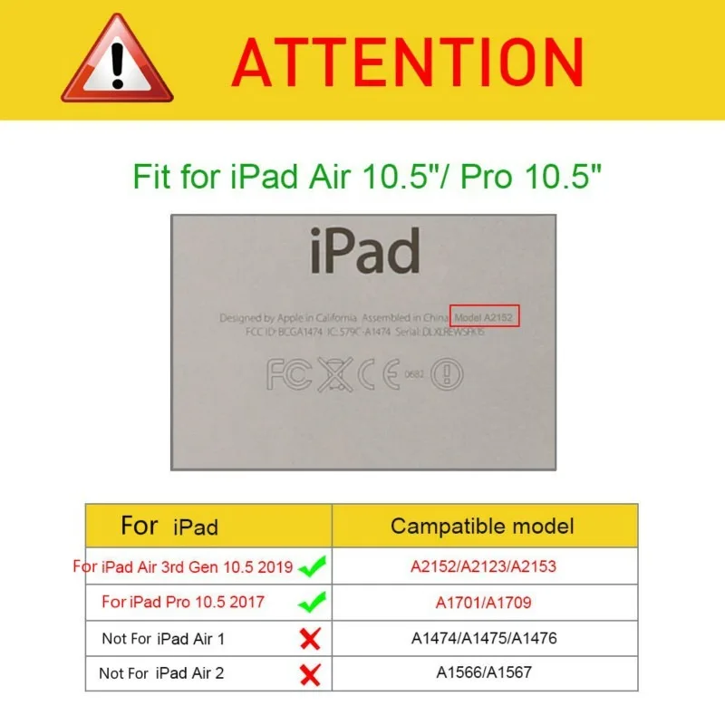 Чехол для планшета для iPad Pro 10,5 Air 3, ударопрочный сверхмощный армированный силиконовый+ PC Гибридный 3-слойный пдставка Корпус чехол