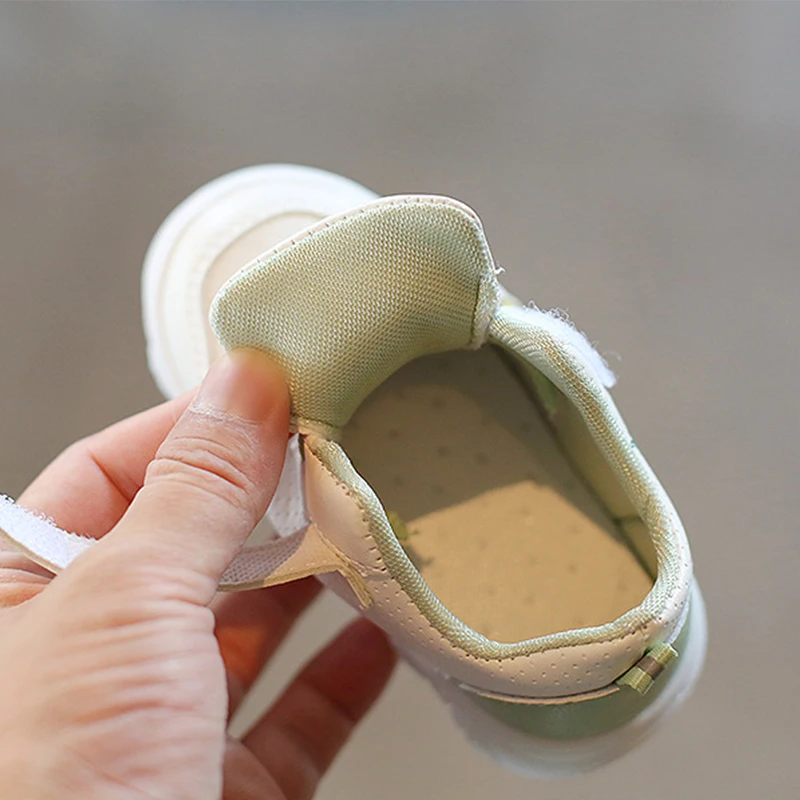 Cute Fruit Baby Girls Shoes Comfortable Leather Kids Sneakers For Girl Toddler Newborn Shoes Soft Bottom First Walker