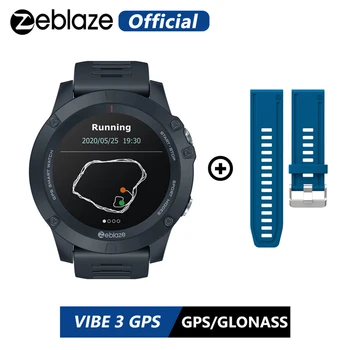 HOT 2020 Zeblaze Multi Sports Tracking VIBE 3 GPS Smart Watch Heart Rate Long Battery Life GPS Sports Watch For Android/IOS