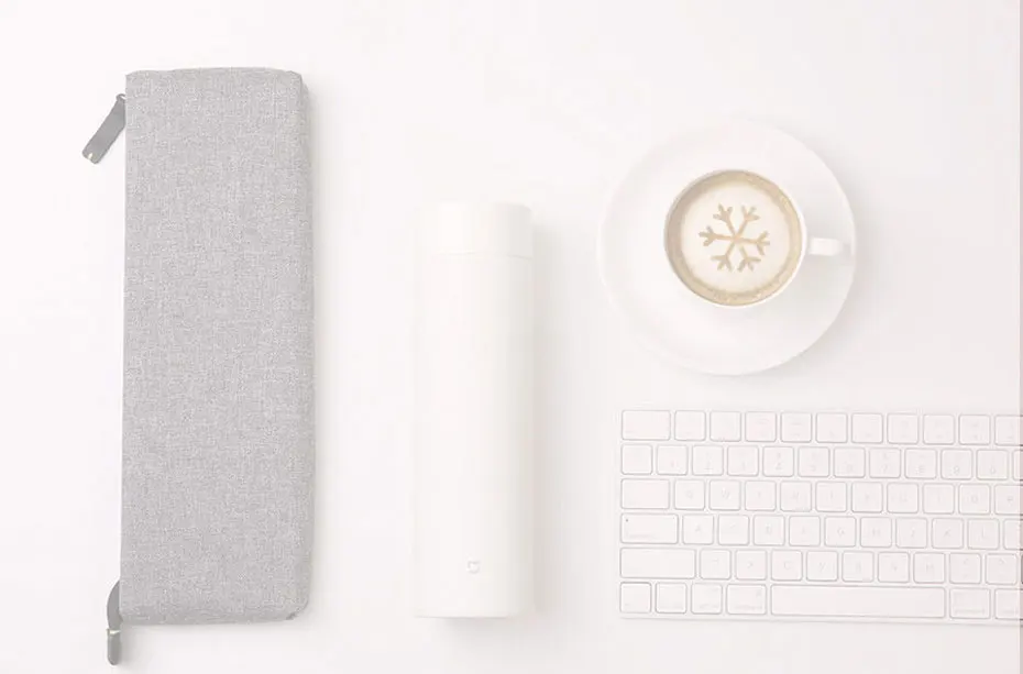 Original Xiaomi Mijia 500ml Thermal Cup Heat Water Tea Mug Thermos Insulated 316304 Stainless Steel 12 Hours WarmCold Keeping-100