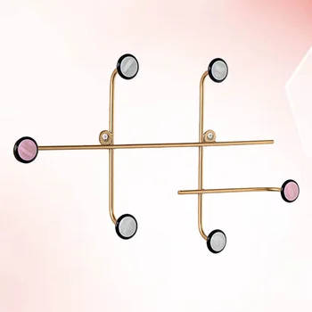 

Wall Mounted Clothes Hat Hook Creative Coat Rack Door Entrance Wall Metal DIY Decor Clothes Hanger Bag Holder Key Hooks (Type B)