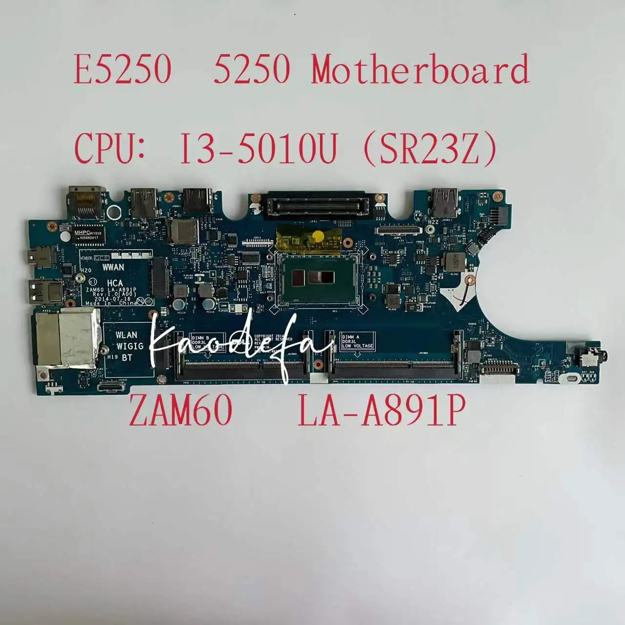 ZAM60 E5250 LA-A891P PARA DELL Latitude Laptop
