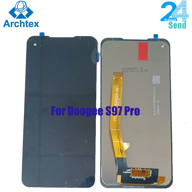 

For New Original Doogee S97 Pro LCD Display+Touch Screen Digitizer Assembly LCD+Touch Digitizer 6.39" +Tools Android 11.0