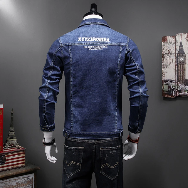 Chaqueta vaquera hombre de alta calidad - AliExpress te ofrece envío gratis