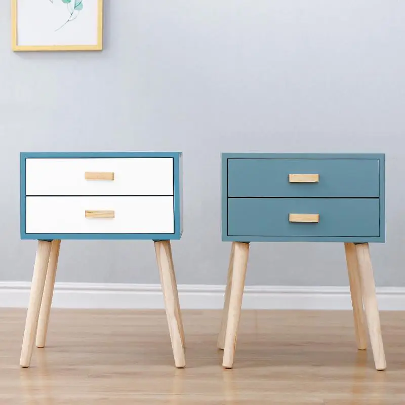 Bedside Cabinet Bedroom Furniture Storage Table Simple Sofa Side Home Living Room Nightstands Modern Chest Of Drawers HWC | Мебель