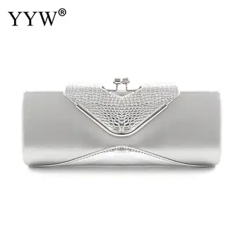 

Silver Crocodile Grain Patchwork Bag With Chain Shoulder Bags Female Girl Women Evening Bags Clutch Designer Sac A Main Femme