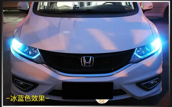 Кристально-синий Для Honda Jade width лампа Светодиодная Передняя маленькая лампа T10 позиция лампа Нефритовая лампа модификация - Испускаемый цвет: Кристально-синий