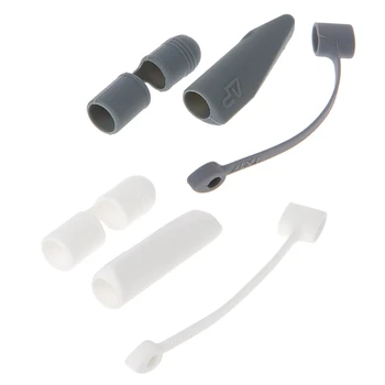 

2018 Cap Holder+Tip Cover FOR Lightning Cable Adapter Tether 3-Piece Kit For Apple Pencil New