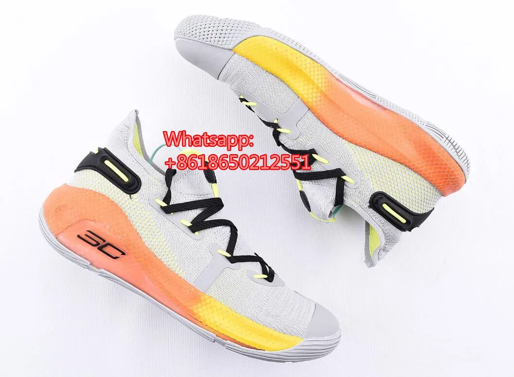 Карри 6 Баскетбольные кроссовки с высоким верхом zapatillas hombre Deportiva кроссовки с подушками Размер 40-45
