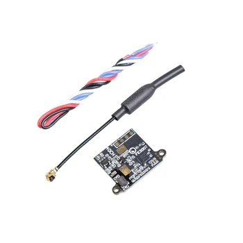 

FE200T 5.8G 40CH 25/100/200mW Switchable Adjustable Transmitter AV 4.5-5.2V FPV RC Drone VTX Video Module OSD Control