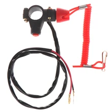 2020 New 1PC ATV Motorcycle Boat Tether Lanyard Emergency Kill Stop Engine Switch Push Button for Pocket Mini Dirt Bike ATV Quad