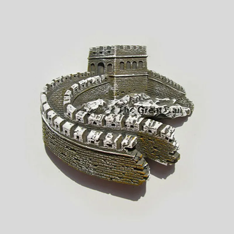 Китайская ручная роспись Great Wall Temple Of Heaven 3D магниты на холодильник сувениры для