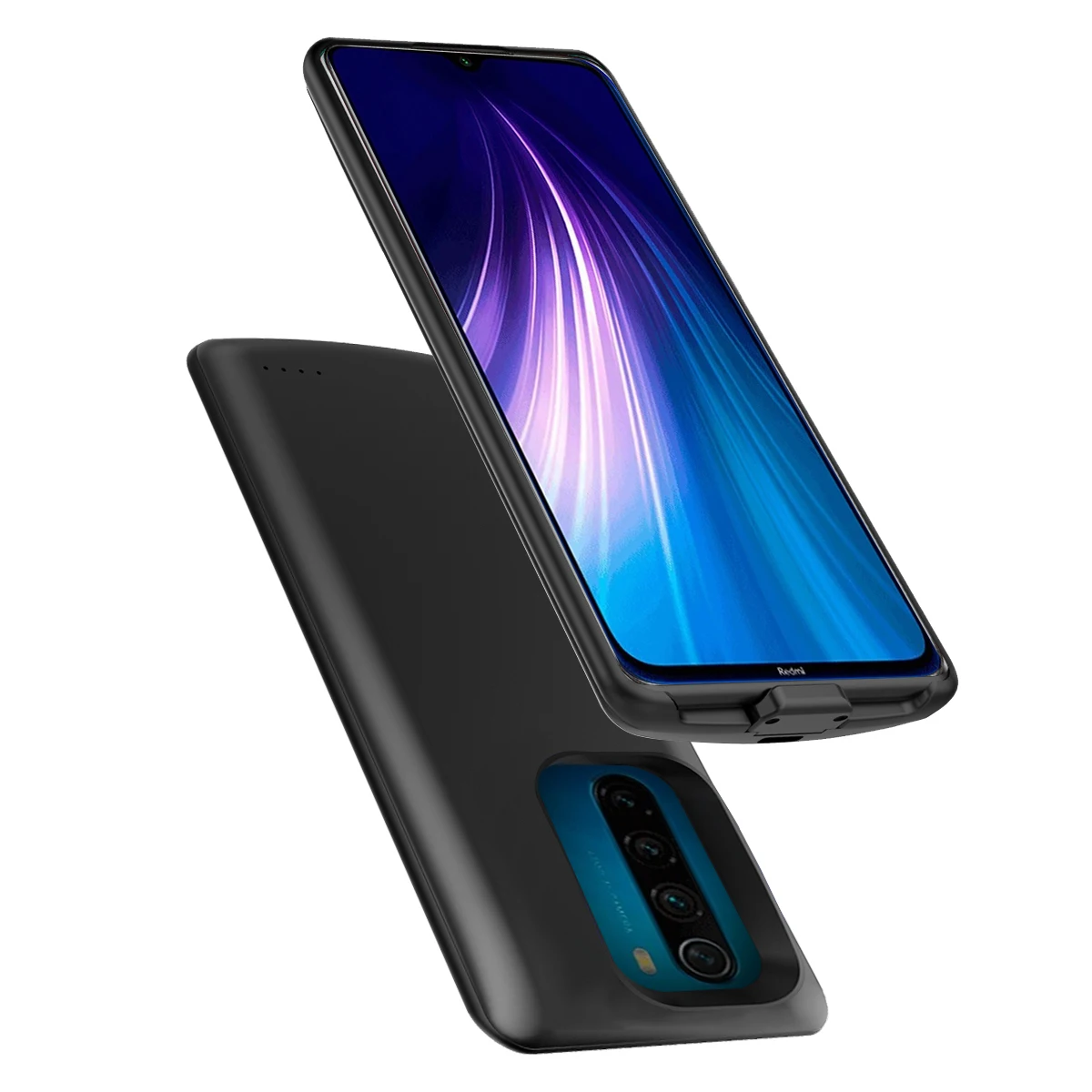 Чехол для Xiaomi Redmi Note 8 с зарядным устройством, 6500 мА/ч, расширенное резервное копирование, зарядное устройство, чехол для Redmi Note 8, чехол для аккумулятора