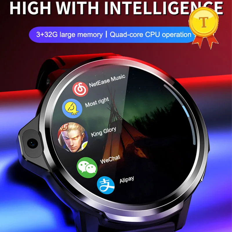 Новинка 2020 роскошные умные часы с системой Android 4g lte 3g + 32 Гб двойной hd-камерой