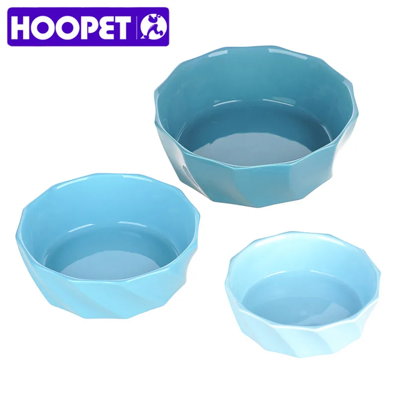HOOPET кормушки для кошек и собак керамическая миска корма воды домашних животных