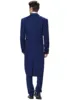 New Fashion Tuxedo Men's Three Piece New Wedding suit Tailcoat & Tuxedo Jackets Vest Pants Suits Costume Homme Long Terno 3