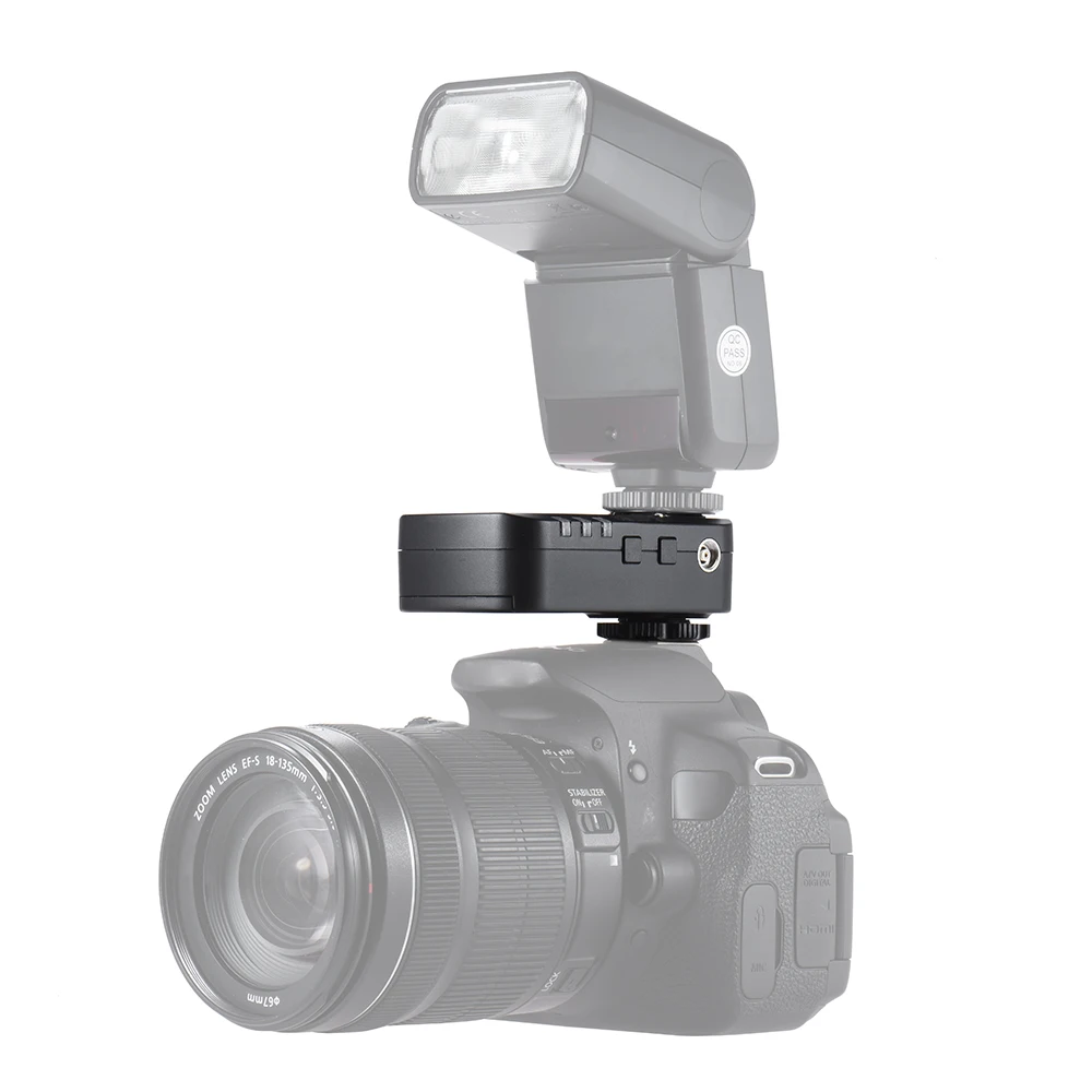 Andoer WS-16C E-TTL беспроводной трансивер триггера вспышки 2,4 GHz 1/8000s Высокоскоростная синхронизация для Canon для YongNuo