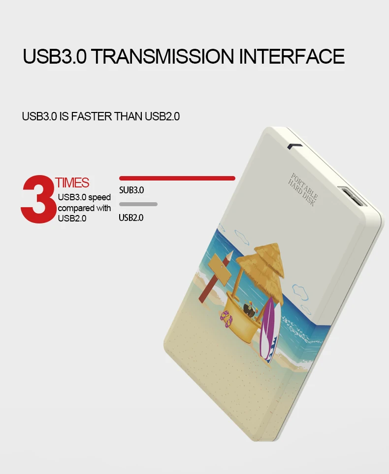 HDD 2.5 2TB 1TB 500GB External Hard Drive 1TB 2TB Storage Device Hard Drive Harddisk Disk Portable HD 1 TB 2 T USB 3.0 1 TO 2 TO