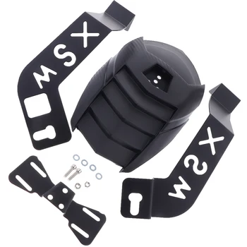 

Motorcycle Rear Wheel Mudguard Anti-Splash Guard Protector Tire Hugger with Btacket Replacement for Honda Grom MSX125 MSX125SF