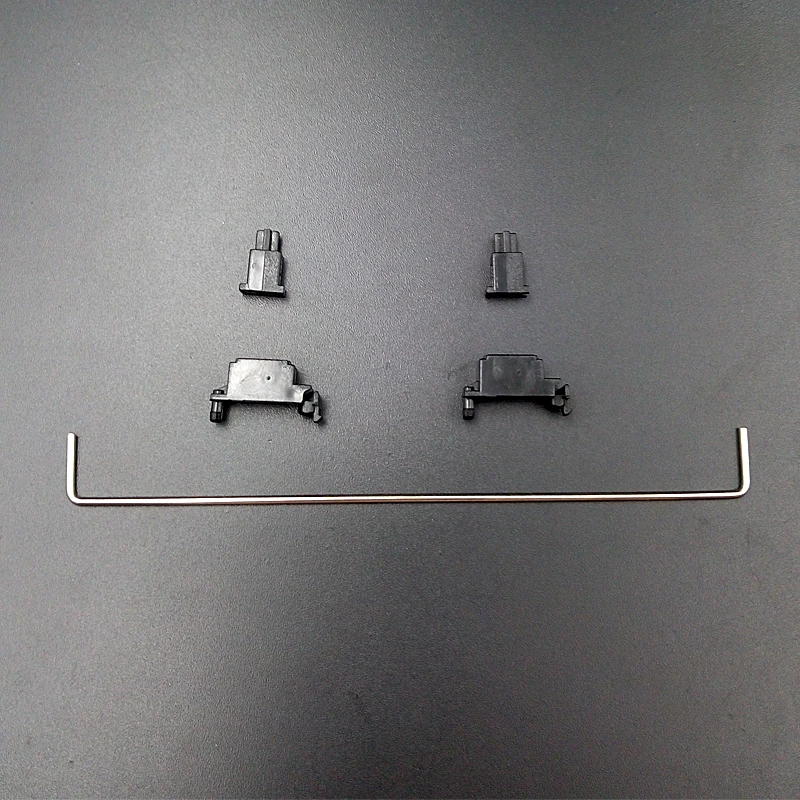 Eixo Satélite Pcb Preto para Teclado Mecânico Cereja Oem Placa Montada Estabilizadores 6.25u 2u Teclas Modificadoras Personalização - Imagem 4