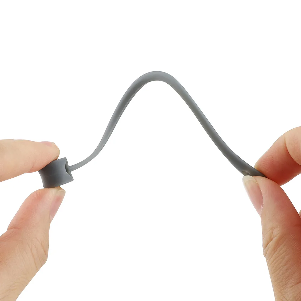 1 пара ушной крючок ремешок силиконовый спортивный анти-потерянный ушной крючок для AirPods H-best