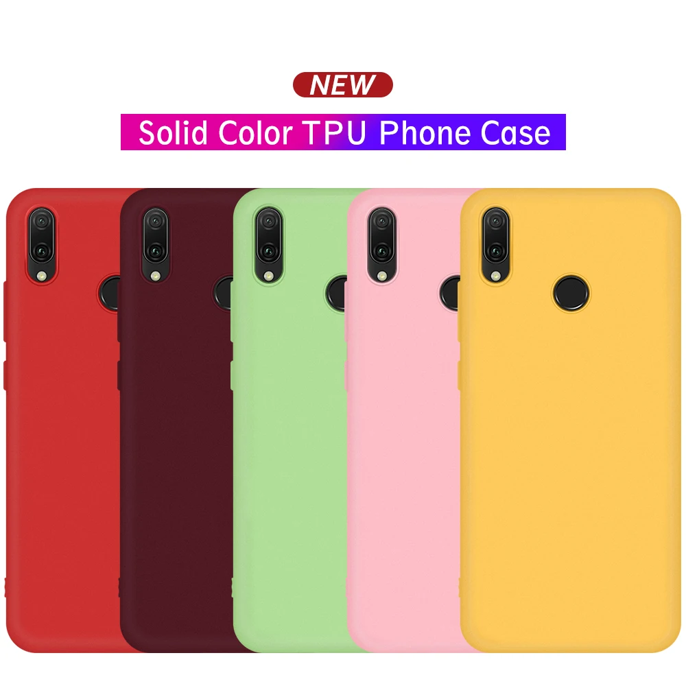 

Candy Color TPU Case For Huawei P30 P20 Pro Mate 20 Lite Matte P30 Frosted Soft Cover For Honor 20 Pro 10 9 Lite 8X 10i 20i Case