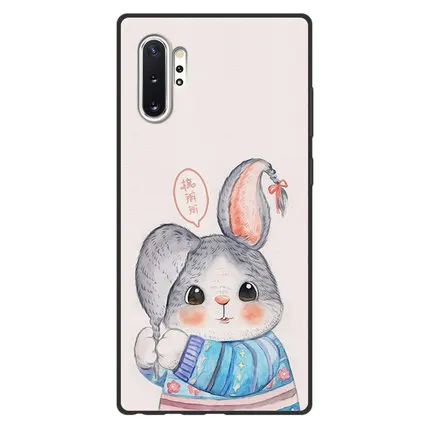 Для samsung galaxy note 10 pro plus note10 10pro чехол задняя крышка Ретро окрашенные мягкие ТПУ чехлы для телефонов samsung Note10+ Корпус - Цвет: A9