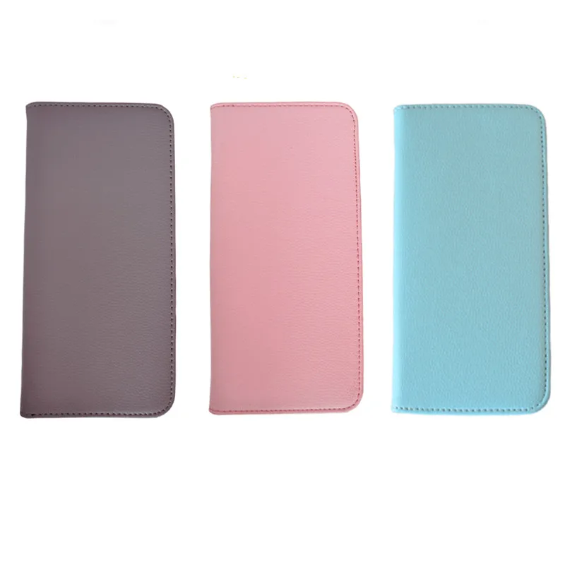 

Women Passport Cover Travel Passport Air Ticket Holder PU Leather Passport Case Pink Blue Gray