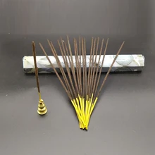 Медитация Индийские благовония Palo Santo кокос белый шалфей ладан палочки Лаванда палочка благовония опционально Курильница Медь