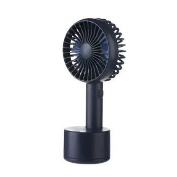 

Rechargeable Hand-Held Fan 120 Degree Shaking Head Large Capacity Fan 5 Speed Adjustable Mute Aromatherapy Desktop Fan