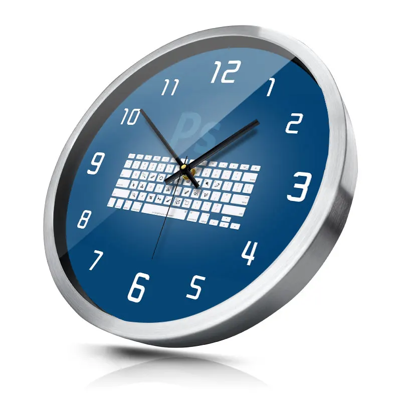 Диаметр 40,5 см беззвучные часы гостиная спальня современная творческая личность модные часы простые кварцевые часы с подвеской - Цвет: 2