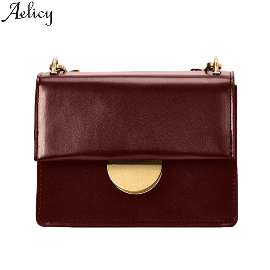 Aelicy, сумки через плечо для женщин, кожа, новая мода, Повседневные Сумки из искусственной кожи, сумки через плечо, сумки-мессенджеры и сумочки
