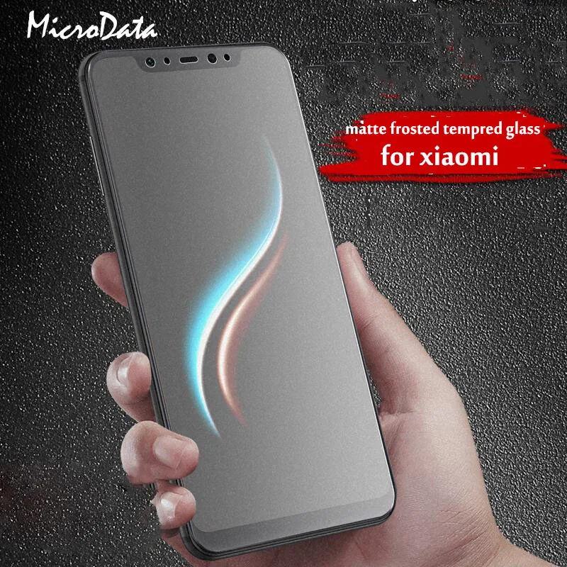 Матовое матовое закаленное стекло для Xiaomi Mi 6 8 Pro A1 A3 Lite 6X 5X A2 Note 3 SE Pocophone F1 защита