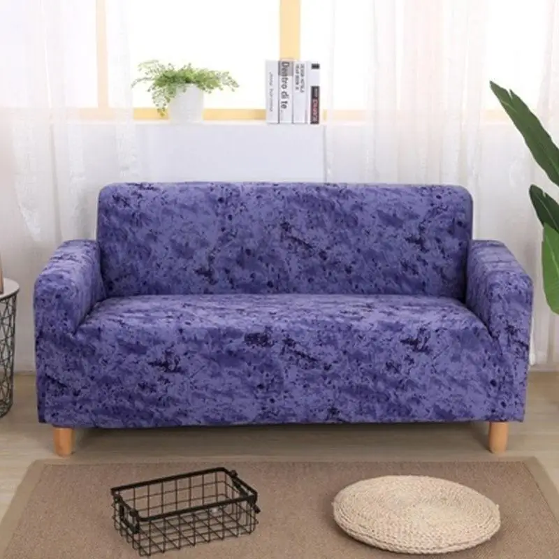 8 Color Elastic Sofa Slipcover 1/2/3/4 Seater Washable Couch Protector Soft Polyester Fabric Indoor Furniture Decor