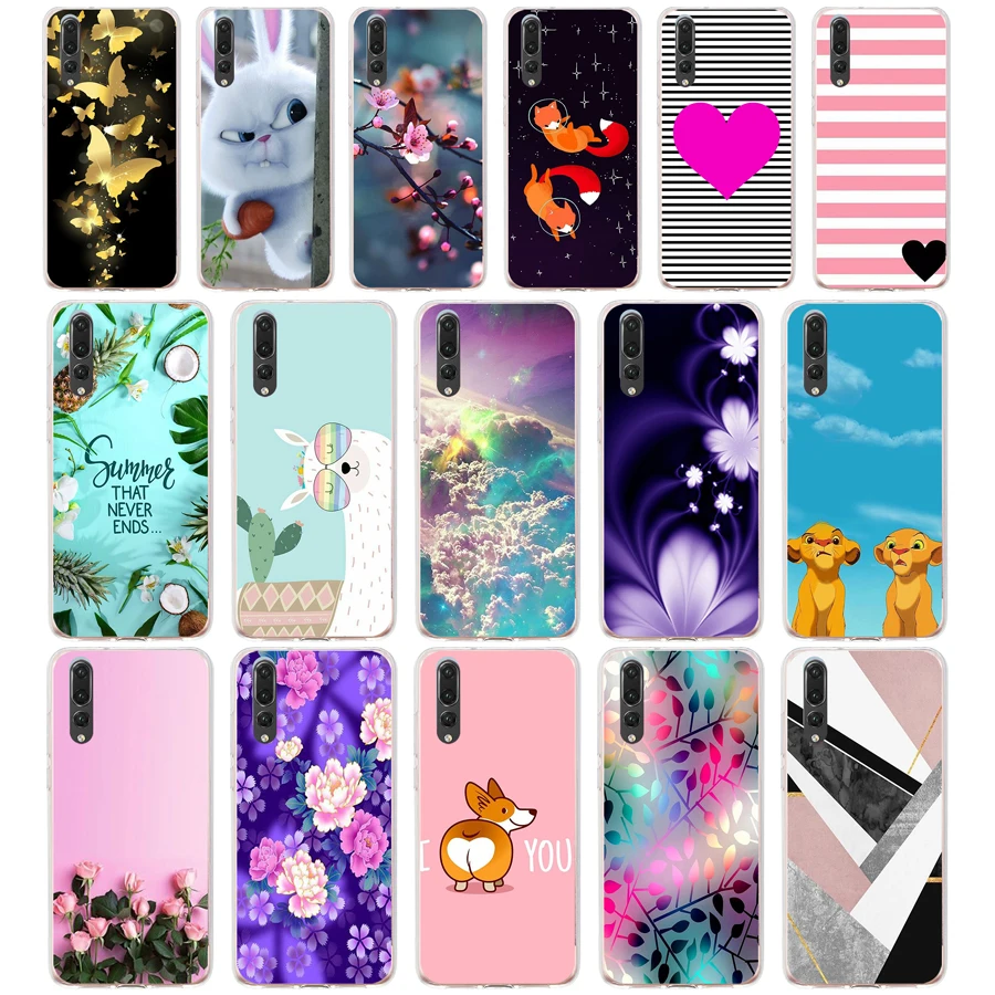 

A case for huawei P20 PRO case cover for huawei p20 pro case back cover silicone 360 full protective P 20 PRO Coque etui clear