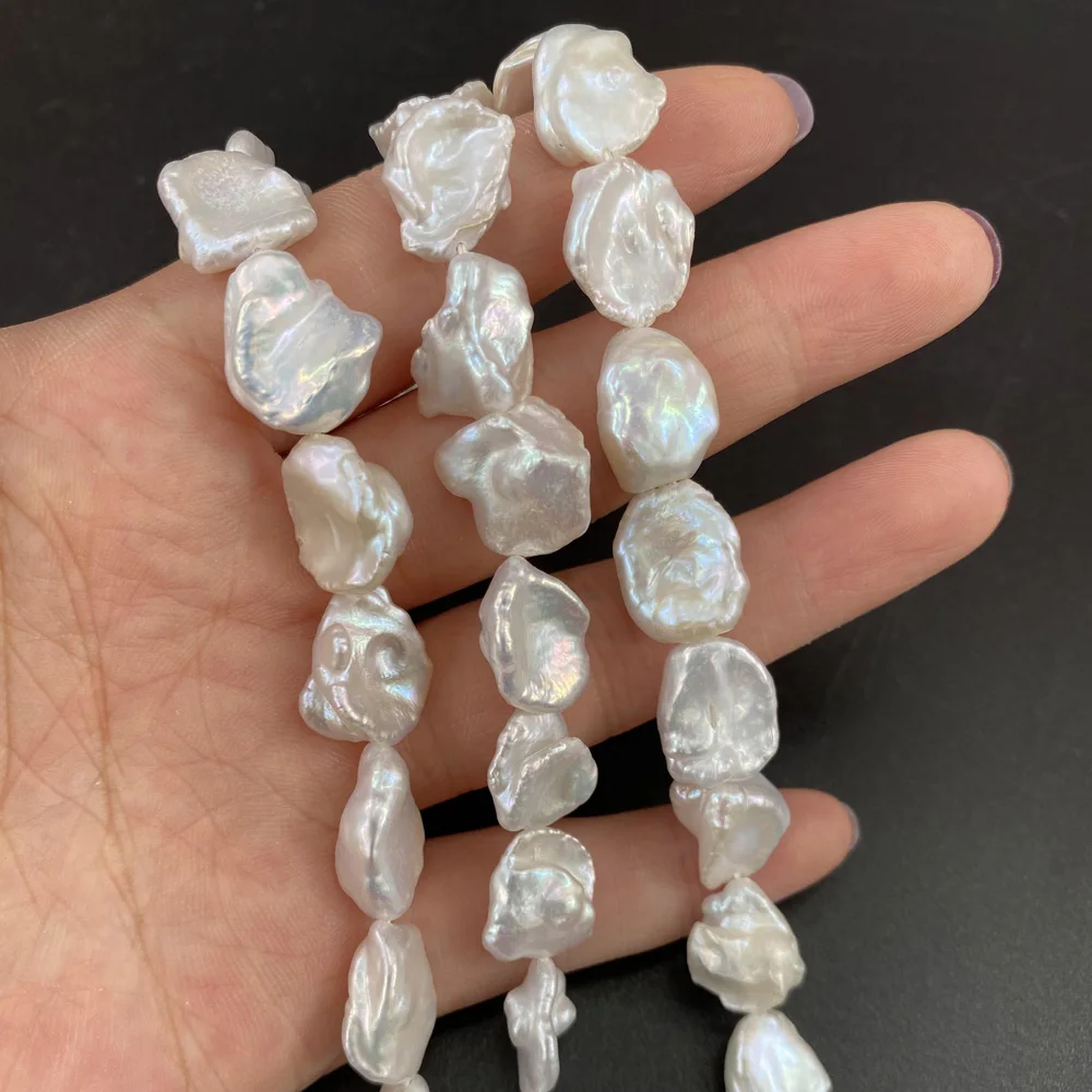 SUNNYCLUE 1 scatola 90~94 pezzi Perle Barocche Perle di D'Acqua Dolce Bead Coltivate Naturali Forma Irregolare Rotonda Beads di Autentiche per Creazione di Gioielli Forniture Collane