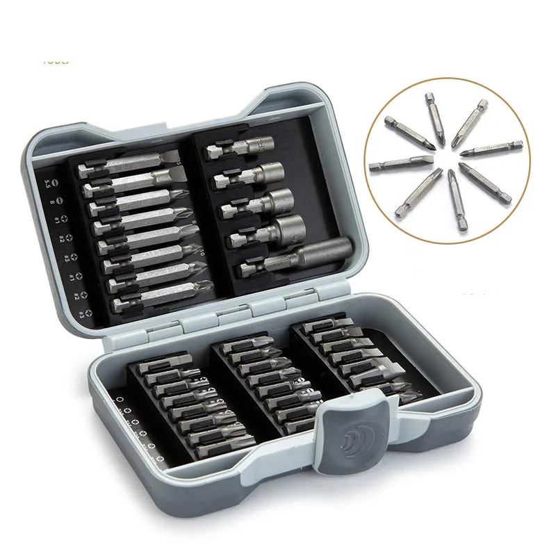 37 in1 multi-function screwdriver drill set woodworking power tools set herramientas para carpinteria  socket set