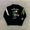 Heavy Fabric CPFM.XYZ Souvenir Jacket Men Women 1:1 High Quality Embroidered Sunlight MA-1 Bomber Coat Stitching Jackets 2