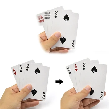 

1 Pcs 3 Cards Monte Magic Card Three Card Poker Monte Card Trick Easy Classic Magic Tricks For Close Up Magic Illusion