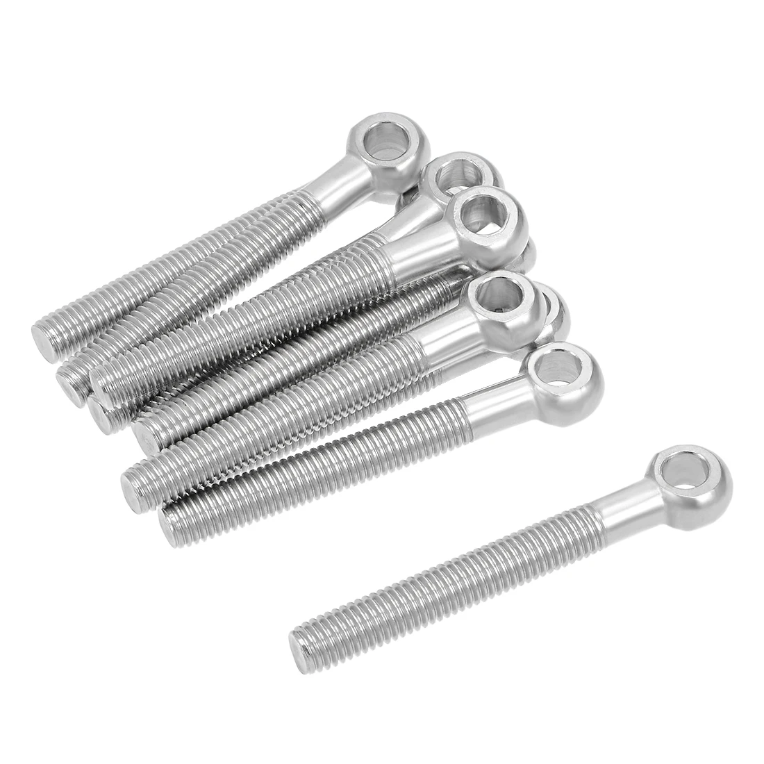 

uxcell Stainless Steel Machine Shoulder Lift Eye Bolt Rigging 10pcs M10x80mm-10pcs