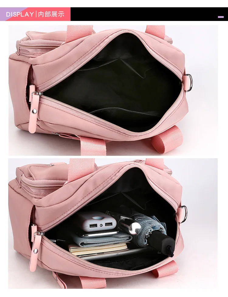Bolsos Mujer роскошные сумки женские сумки дизайнерские Bolsas Feminina Большая вместительная женская сумка на плечо легкая нейлоновая сумка