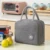 Portable Lunch Bag Lunch Box Thermal Insulated Canvas Tote Pouch Kids School Bento Portable Dinner Container Picnic Food Storage 13
