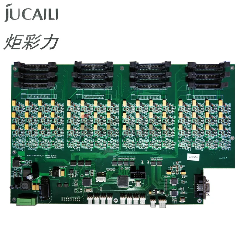 

Плата для струйного принтера Jucaili Allwin Xuli BYHX, 12 головок, для принтера Konica KM512, twinjet, Allwin Xuli