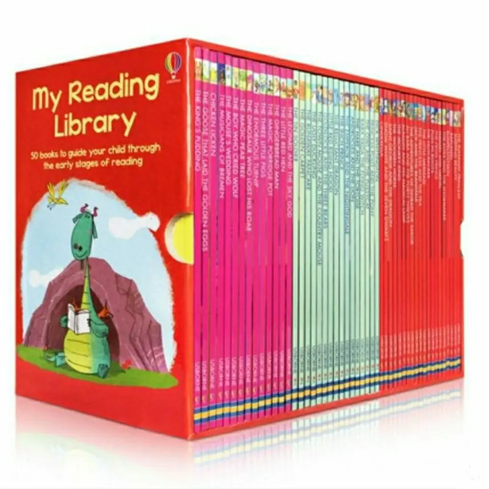 PROD 1005002752395790 50 books/set Usborne My second Reading Library
English Picture story Books kids words learning guide child read in
early stages PROD 1005002752395790 50 books/set Usborne My second Reading Library
English Picture story Books kids words learning guide child read in
early stages