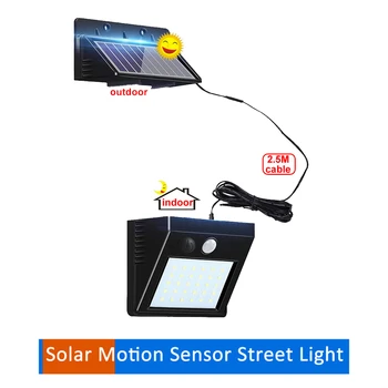 

1/4pcs 30 LEDs Solar lamp Wireless PIR Motion Sensor Street light Solar Charge Outdoor Security Garden Night Decoration Luminari