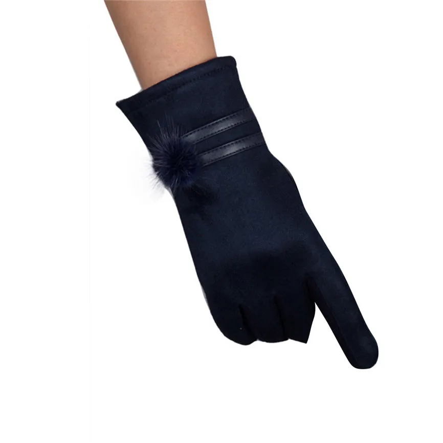 Женские зимние перчатки с сенсорным экраном Осенние теплые перчатки рукавицы Лыжный ветрозащитный перчатки для вождения Luvas Guantes Handschoenen