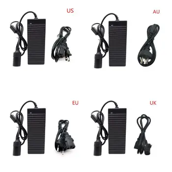 

4 Types Power Adapter 12V 10A 120W 110-220V to 12V Car Cigarette Lighter Socket AC/DC Power Adapter