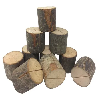 

Wedding Place Wooden Card Holders Table Number Stands for Home Party Decorations. Pack of 50