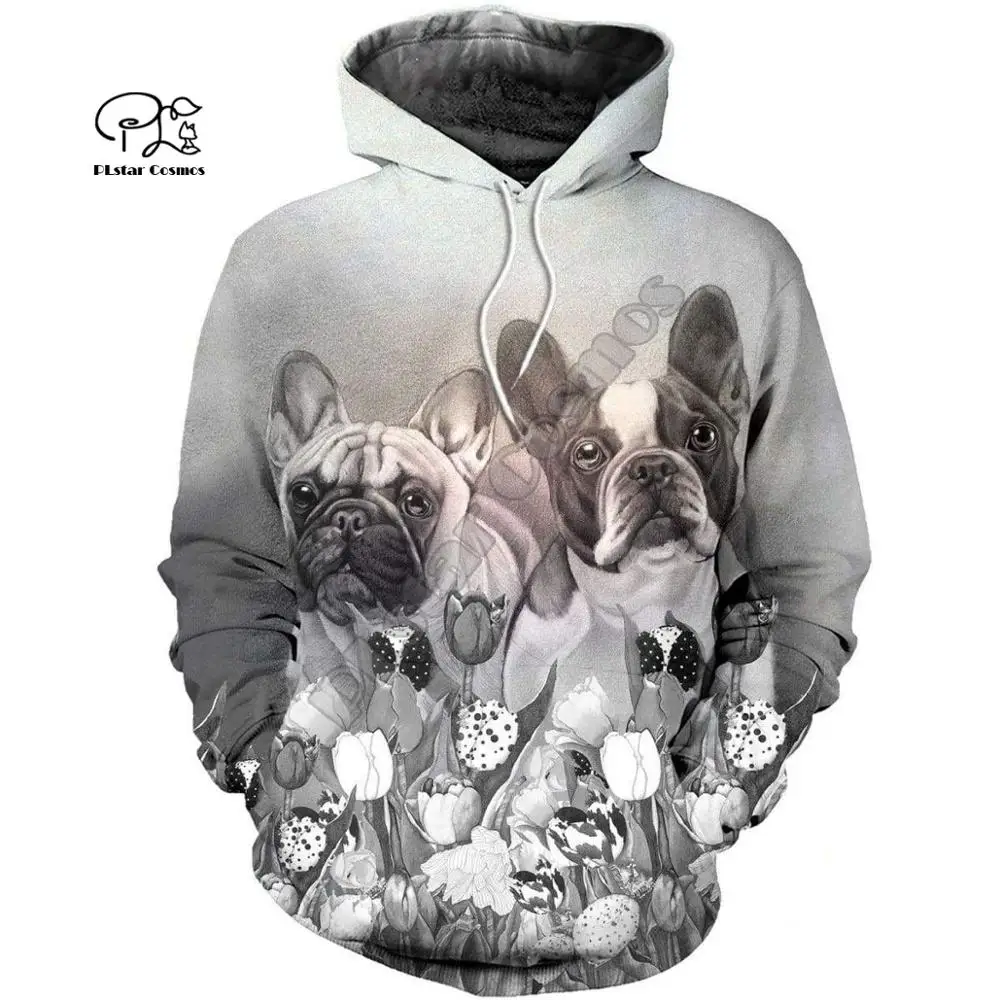 

PLstar Cosmos Funny Animal Art Pug Dog Colorful Casual Kawaii Tracksuit 3D Print Hoodie/Sweatshirt/Jacket/shirts Mens Womens s10