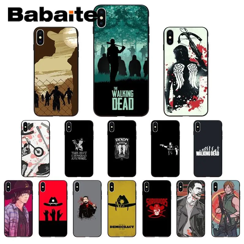 Babaite с изображениями из сериала Ходячие мертвецы высококачественный чехол для